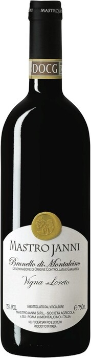 Вино Mastrojanni  Brunello di Montalcino DOCG. Vigna Loreto Брунелло ди Монтальчино DOCG. Винья Лорето 2015 750 мл