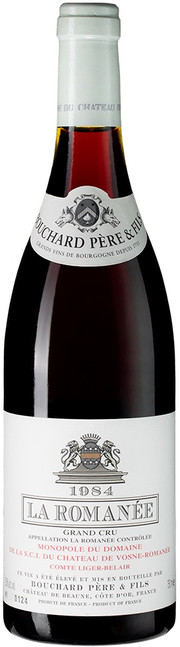 Вино La Romanee Grand Cru   Ла Романе Гран Крю 1984  750 мл