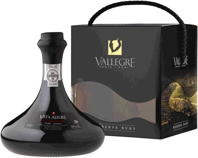 Портвейн Vista Alegrк Reserve Ruby in decanter gift box
