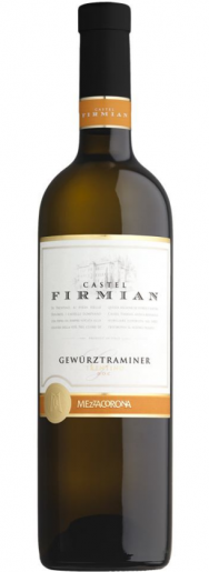 Вино Mezzacoronа Castel Firmian Gewurztraminer Trentino DOC Медзакорона Кастель Фирмиан Гевюрцтраминер  Трентино 2020 750 мл