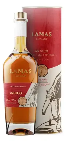 Виски Lamas Angico gift box  720 мл  