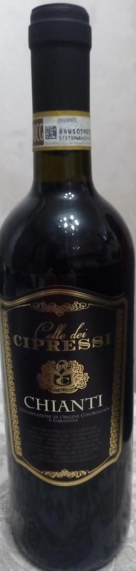 Вино Natale Verga Colle dei Cipressi Chianti   Натале Верга  Колле Дей Чипресси Кьянти  2019   750 мл