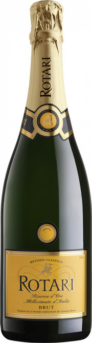 Вино игристое Mezzacorona Trento Rotari Riserva Brut  2018 1500 мл