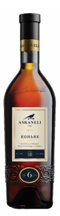 Коньяк Askaneli Cognac  6 year 500 мл