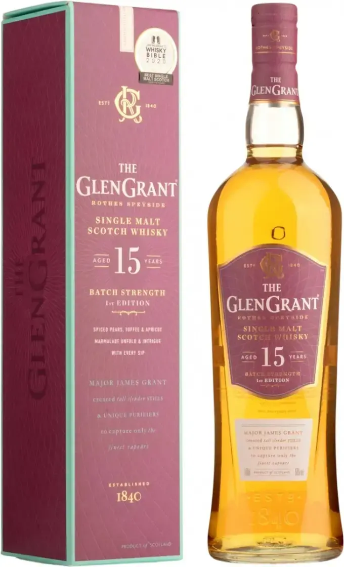 Виски Glen Grant 15 Years Old gift box 700 мл