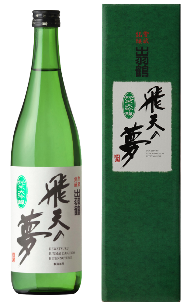 Саке Dewatsuru Junmai Daiginjo Hiten no Yume Дэватсуру Дзюнмай Дайгиндзё Хитэн но Юмэ  720 мл