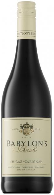 Вино Babylon's Peak  Shiraz-Carignan  Swartland Бебилон'с Пик  Шираз-Кариньян 2016 750 мл