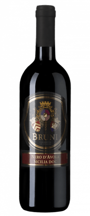 Вино  Bruni Nero d'Avola  Terre Siciliane IGT   Бруни  Неро д'Авола  Терре Сичилиане 2018  750 мл