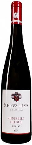 Вино Lieser Niederberg Helden Riesling GG  Лизер Нидерберг Хельден Рислинг  GG 2012  750 мл
