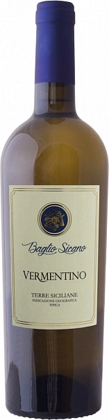Вино   Baglio Sicano Vermentino Terra Siciliane  2023  750 мл  12,5%