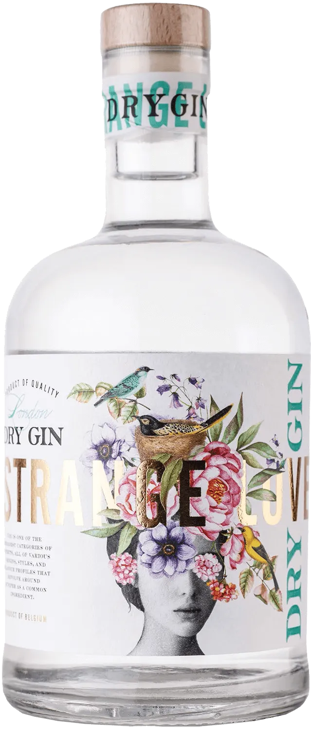 Джин Strange Luve Dry Gin  700 мл