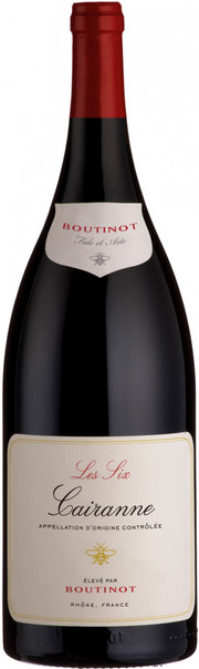 Вино Boutinot Les Six Cairanne Cotes du Rhone Villages AOC  2018 1500 мл