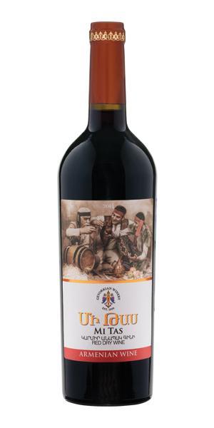 Вино Mi Tas Gevorkian Winery Red dry Ми Тас Геворкян Вайнери красное сухое 750 мл