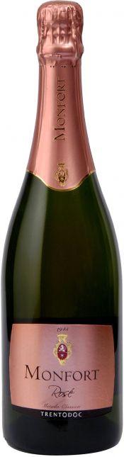 Игристое вино Monfort Brut Rose  Trento DOC   750 мл