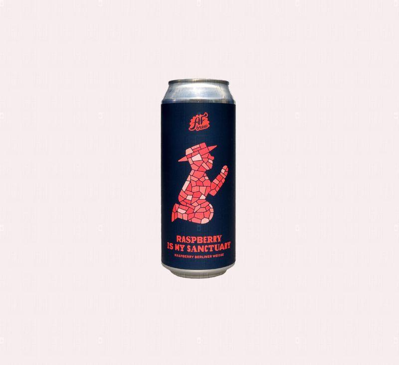 Пиво AF Brew Raspberry is My Sanctuary /АФ Брю "Расберри из май Сэнкчуари" малина 500 мл