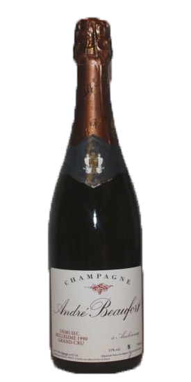 Шампанское André Beaufort Demi-Sec Millesime Grand Cru  Андре Бофор Деми-Сек Миллезим  Гран Крю 2005  750 мл