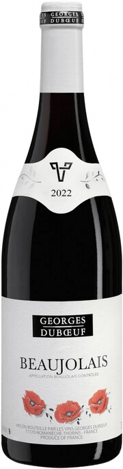 Вино Georges Duboeuf Beaujolais Nouveau AOC  2022 750 мл