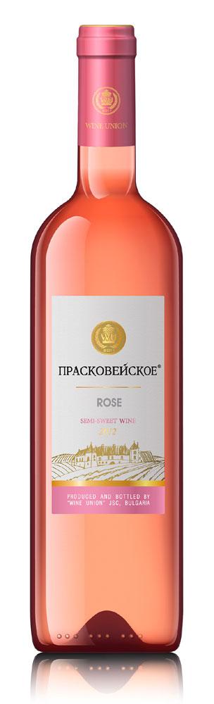 Вино Praskoveyskoe Rose Прасковейское Розовое 750 мл