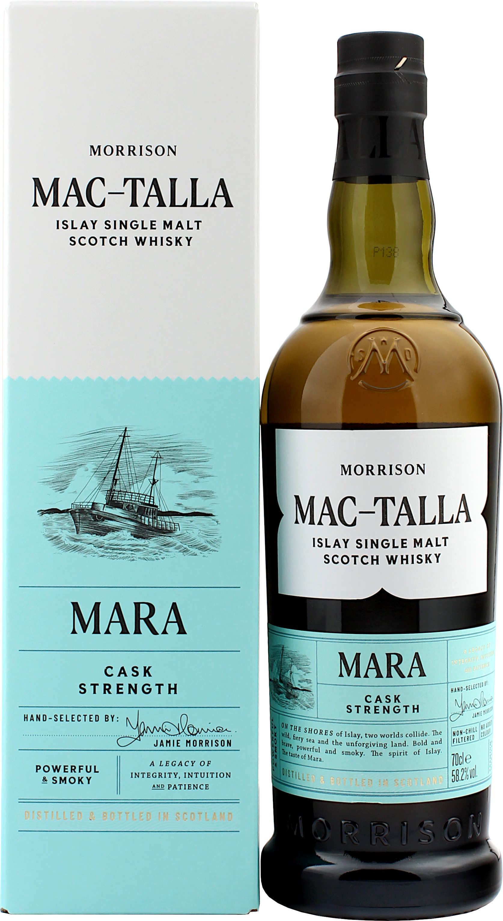 Виски Mac-Talla Single Malt Mara Cask Strength gift box  700 мл