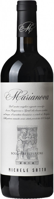 Вино Michele Satta, "Marianova", Bolgheri Superiore DOC Микеле Сатта  Марианова  2017  750 мл