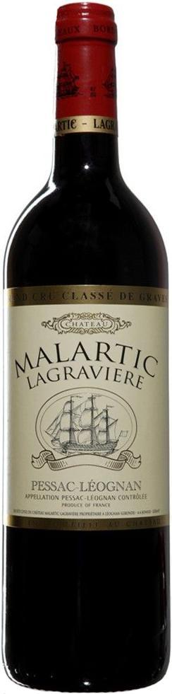 Шато Малартик Лагравьер, красное сухое, 2004, 13%, 0.75 л