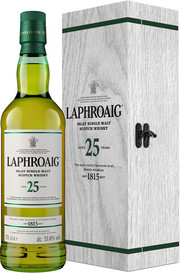 Виски Laphroaig Malt 25 years old  with box 700 мл