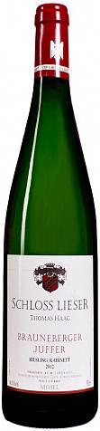 Вино Schloss Lieser  Brauneberger Juffer Riesling Kabinett  Шлосс Лизер Браунебергер Юффер Рислинг Кабинет  2015 750 мл