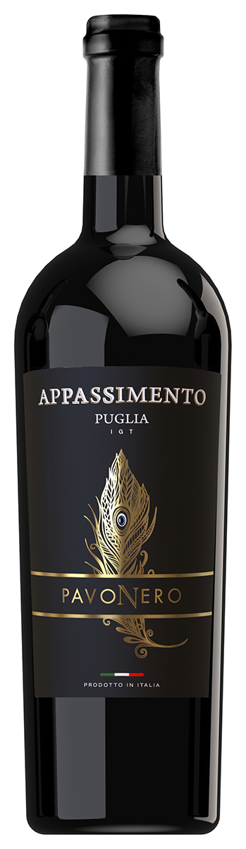 Вино Pavo Nero  Appassimento   Puglia  Паво Неро Аппассименто Пулия   2020  750 мл  15 %