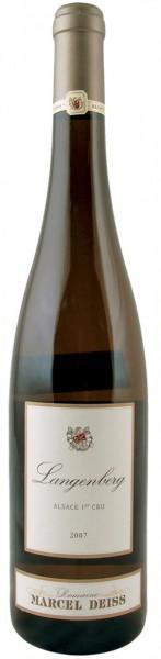 Вино Domaine Marcel Deiss Langenberg AOC Alsace Лангенберг Крю д`Альзас 2015 750 мл