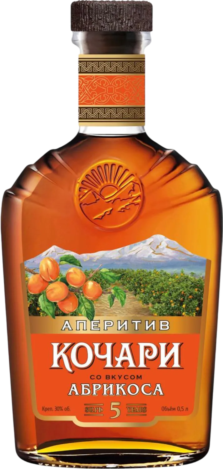Аперитив  Кочари со вкусом абрикоса  500 мл 30%