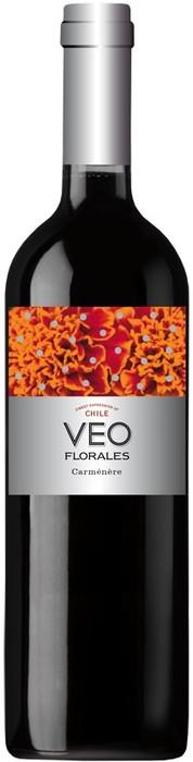 Вино Errazuriz Ovalle Vinedos VEO Florales Carmenere Semi-Sweet ВЕО Флоралес Карменер Полусладкое 750 мл