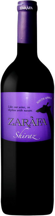 Вино Mountain River Wines  Zarafa Shiraz Western Cape WO  Зарафа Шираз 2020 750 мл