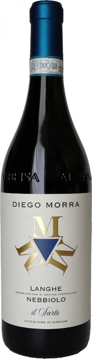 Вино Diego Morra, "Il Sarto" Langhe DOC Nebbiolo, 2022  750 мл 14,5%