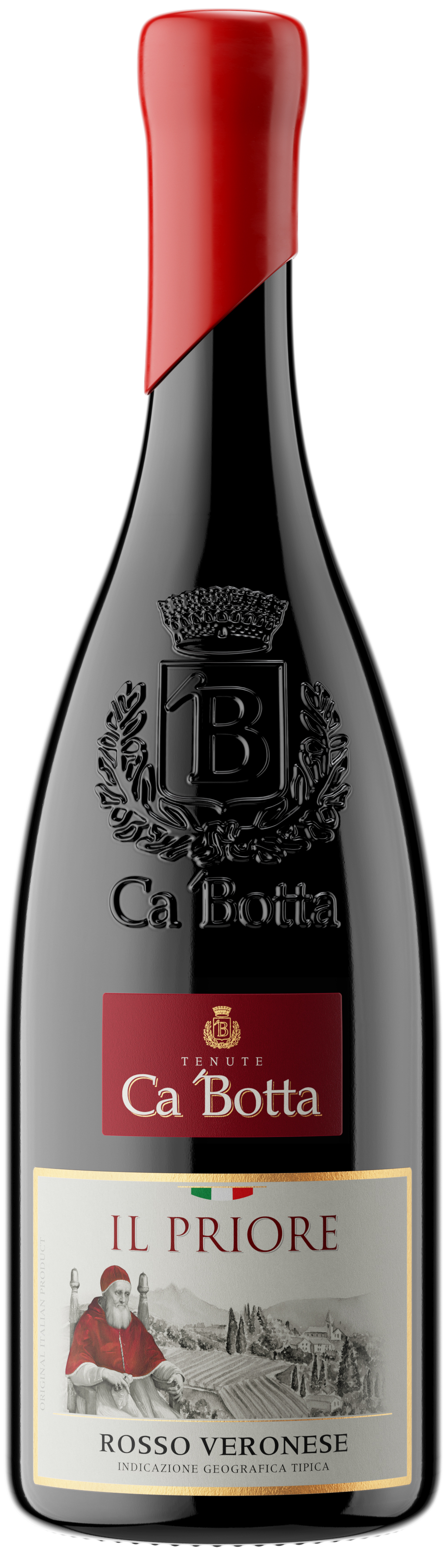 Вино Ca'Botta   Il Priore Rosso Veronese IGT 2015 750 мл 16%