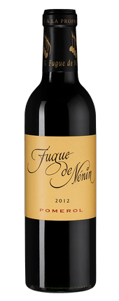 Вино Chateau Nenin Fugue de Nenin Pomerol AOC 2012 375 мл