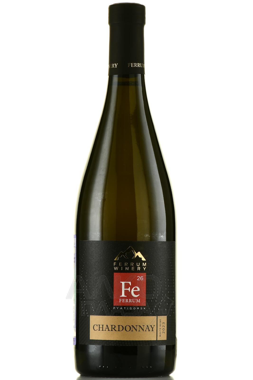 Вино   Fe Ferrum   Chardonnay  2023  750 мл 12%