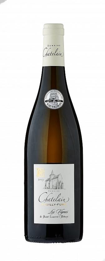 Вино St Laurent  Pouilly Fume AOC  Пуйи Фюме AOC Сан Лоран 2019 750 мл