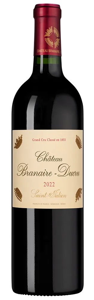 Вино Chateau Branaire-Ducru AOC Saint-Julien 4-eme Grand Cru Classe  2022  750 мл
