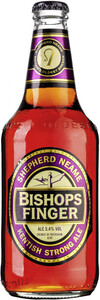 Пивной напиток Shepherd Bishops Finger Шеперд Бишопс Фингер стекло 500 мл
