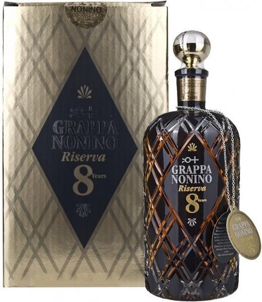 Граппа Grappa Nonino Riserva  8 Year  gift box   700 мл