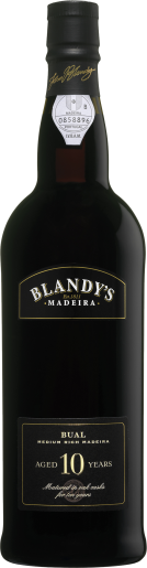 Мадера  Madeira Wine Company Madeira Blandy's Bual Medium Rich 10 y.o.  500 мл