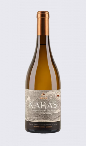 Вино Karas Single Vineyard Chardonnay Armavir Tierras de Armenia  Карас Сингл Виньярд Шардоне  750 мл