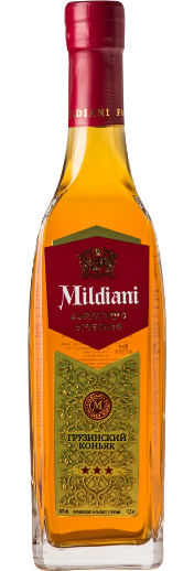 Коньяк Mildiani 3 Stars   3 year 500 мл