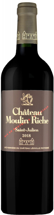 Вино Chateau Moulin Riche  Saint-Julien AOC  2018