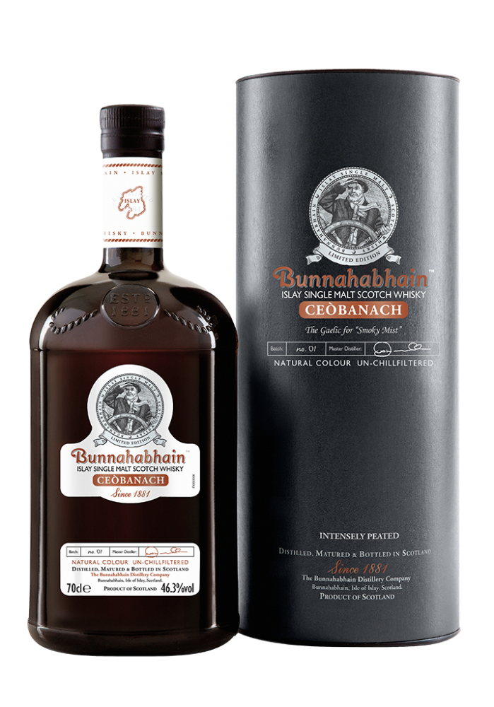 Виски Bunnahabhain Ceobanach gift in box Буннахавэн Сиобэнек в подарочной упаковке 700 мл