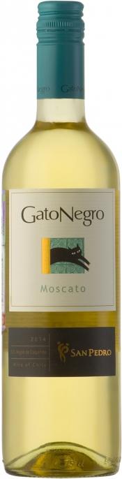 Вино Gato Negro Moscato Гато Негро Москато 2014 750 мл