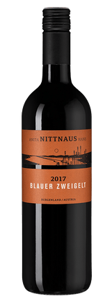 Вино Nittnaus Blauer Zweigelt Ниттнаус Блауэр Цвайгельт 2020 750 мл