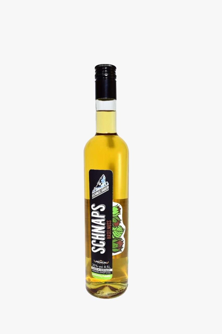 Шнапс Schnee Jager Schnaps Wildsau - Nuss Spirituose 500 мл