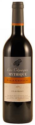 Вино Les Cepages Mythique Syrah Grenache Rouge, Ле Сепаж Мифик Сира Гренаш Руж кр. сух. 2008 13%