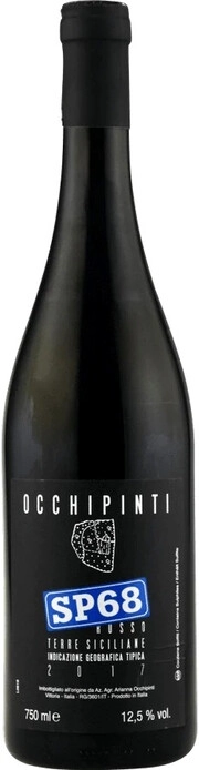 Вино Arianna Occhipinti  SP 68  Rosso  Sicilia IGT    2020  750 мл